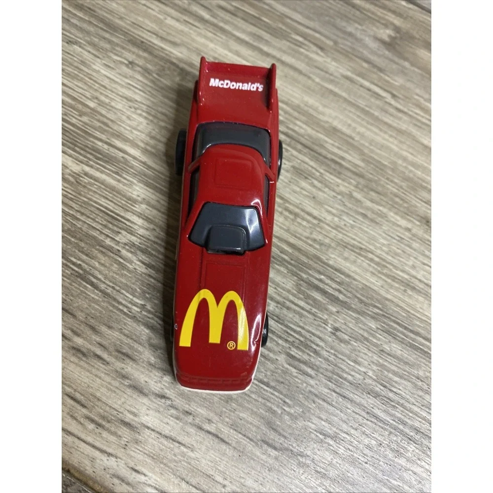 1993 Hot Wheels Mc Donald's Funny‎ Car Dragster China WT 37 Red White Gold